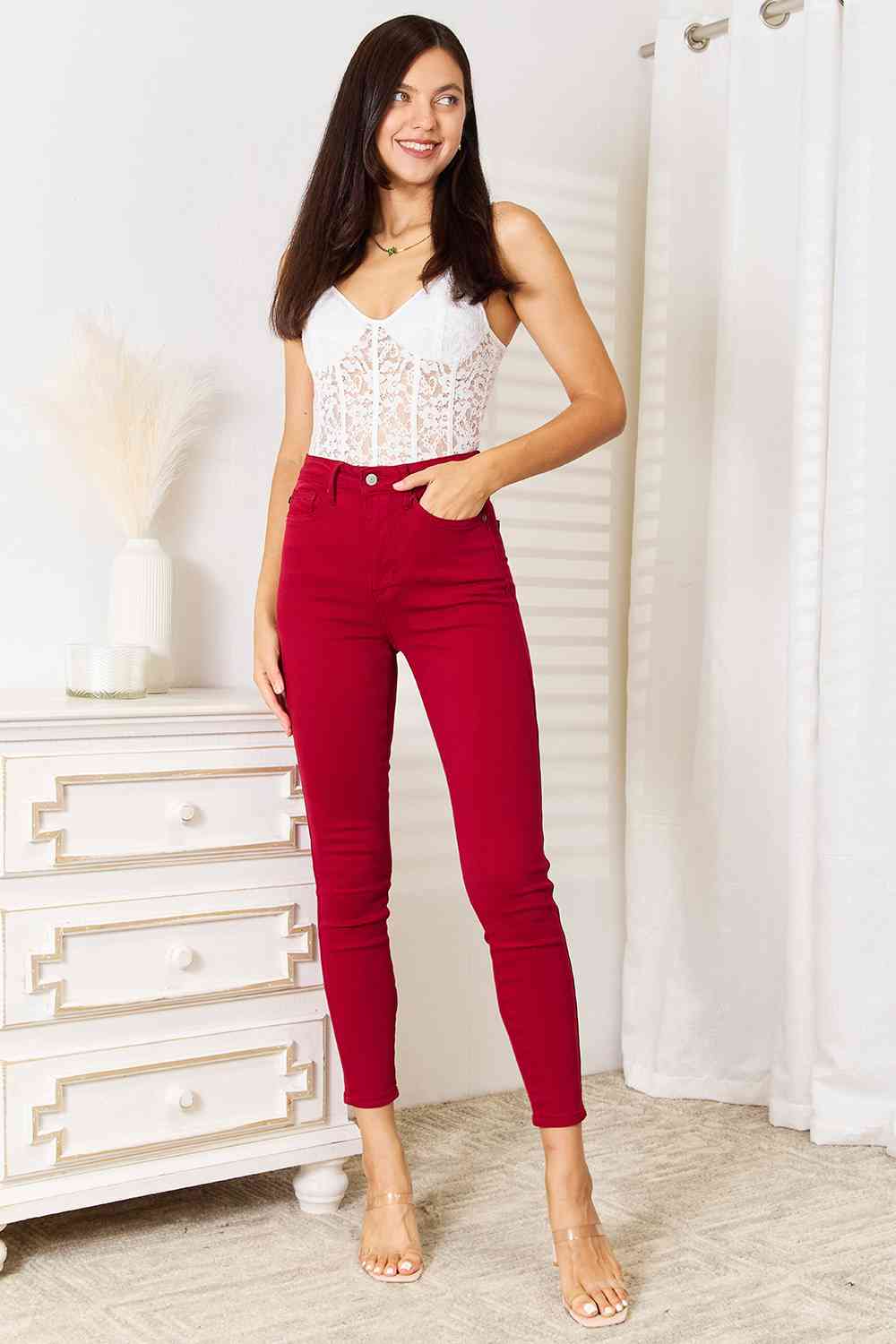 ClaudiaG Jenna High Waist Skinny Jeans