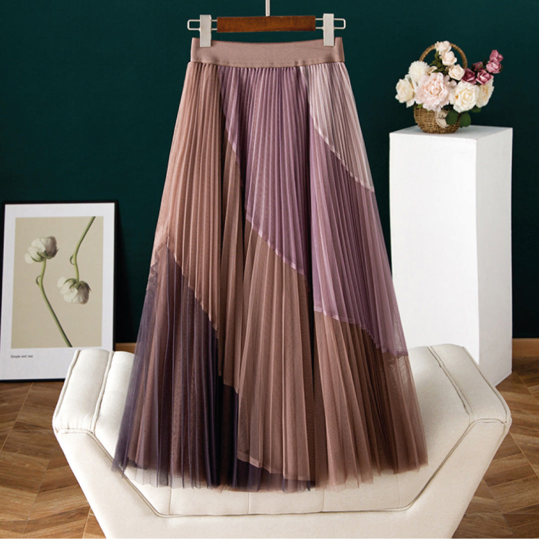 ClaudiaG Amelia Double-Layered SkirtÂ 