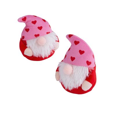 Gift Set With Heart Bath Bombs and Gnome Plush Valentines Day - Oily BlendsGift Set With Heart Bath Bombs and Gnome Plush Valentines Day