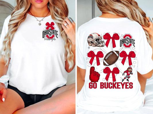 Go Buckeyes Bow | Tee | Sweatshirt | Hoodie