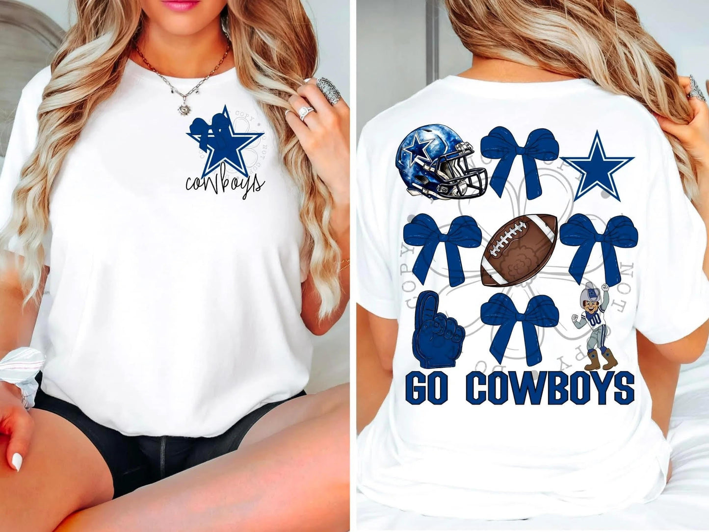 Go Cowboys Bow | Tee | Sweatshirt | Hoodie