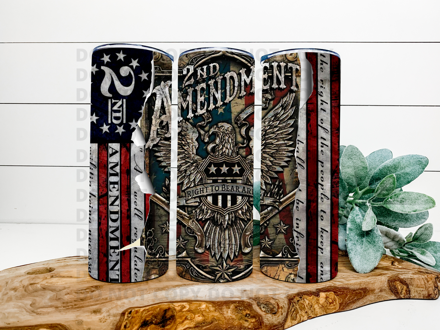 2nd Amendment Flag Tumbler