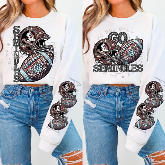 Rhinestone Seminoles | Sweatshirt OR Hoodie