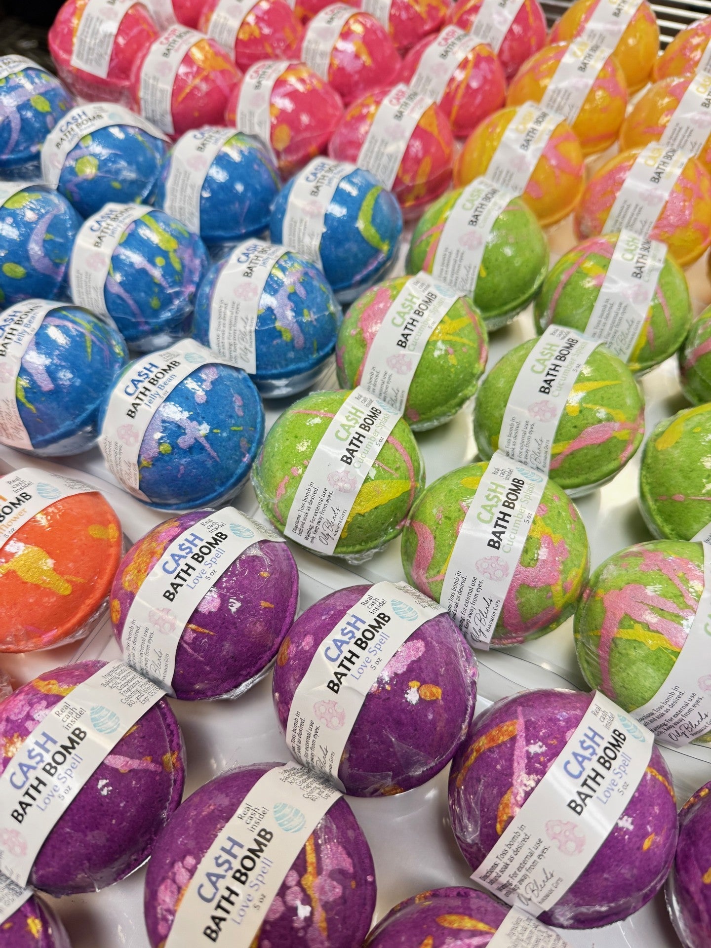 Easter Cash Bath Bombs
