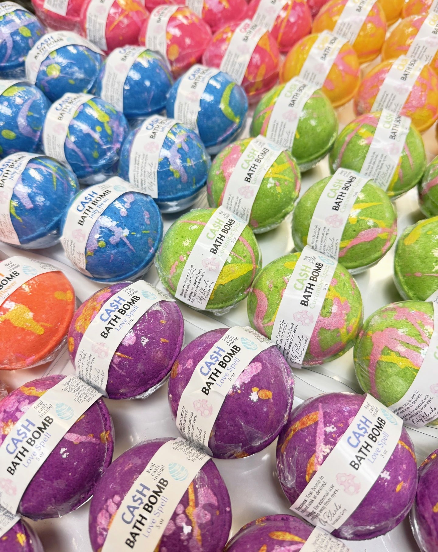 Easter Cash Bath Bombs