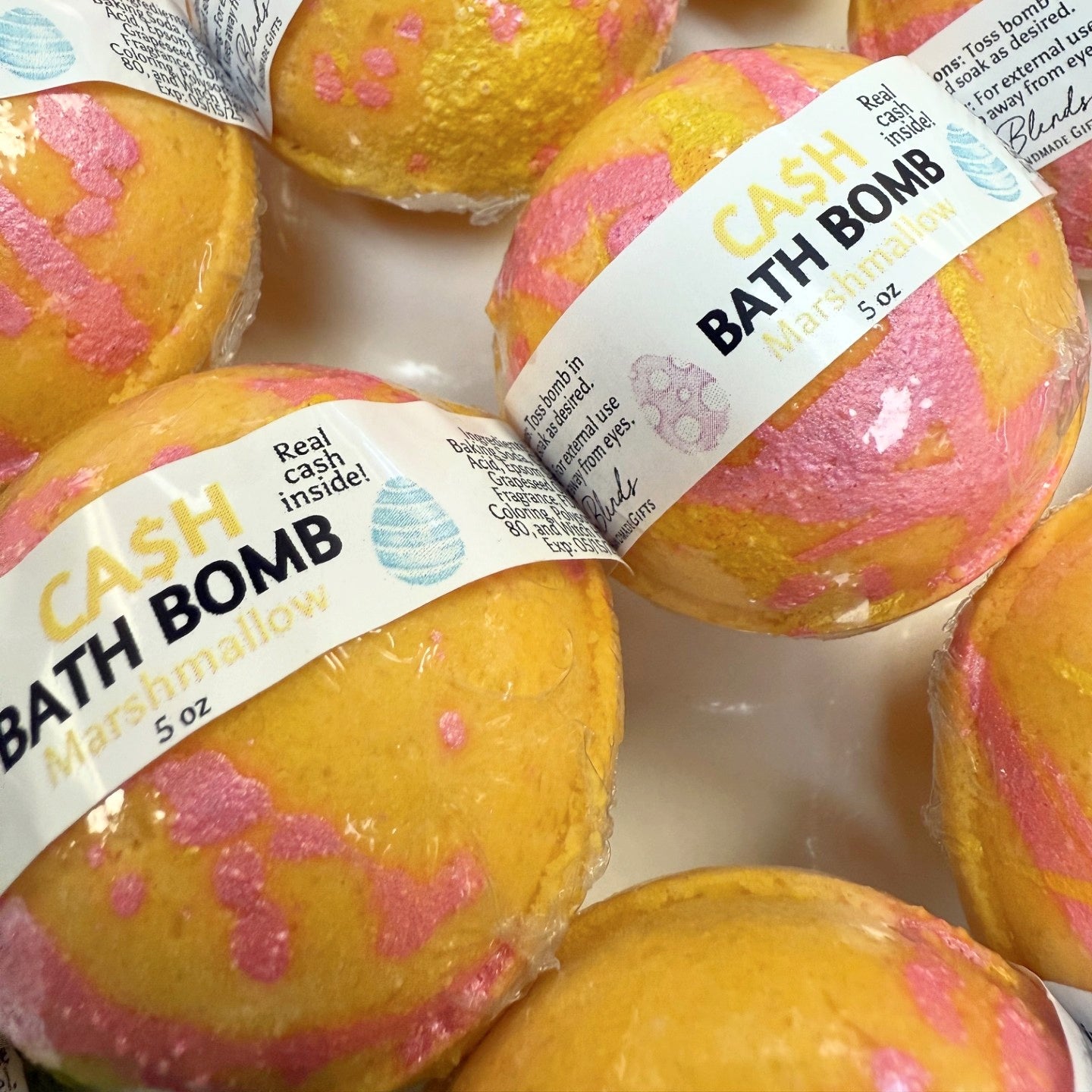 Easter Cash Bath Bombs