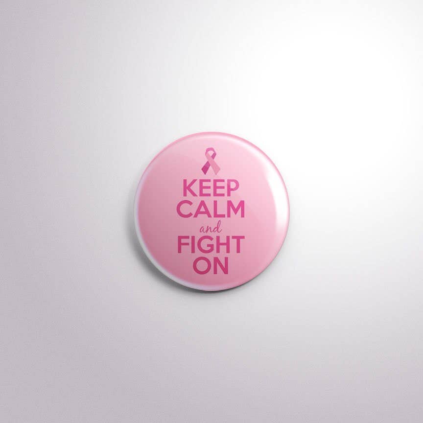 Exchangeable Badge Button Breast Cancer