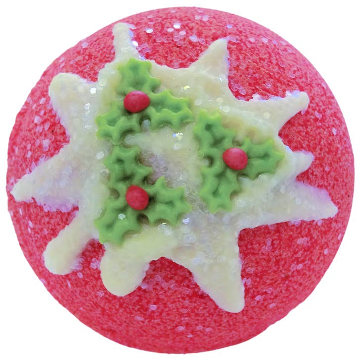 Christmas Pudding Holiday Bath Bomb Festive Gift Box Yule