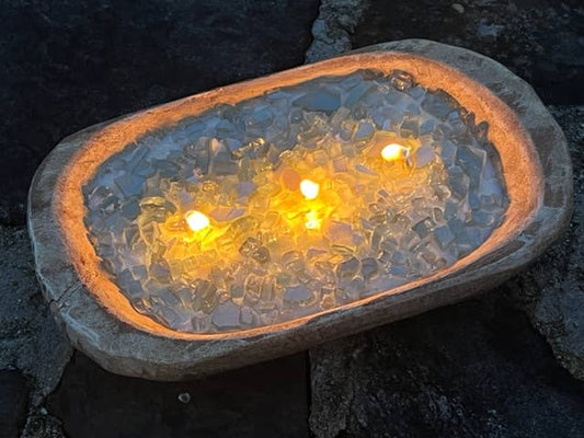 "FIRE BOWL" Outdoor Citronella Candle