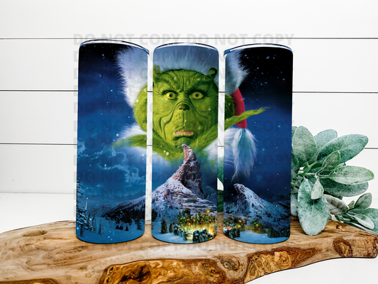 Grinch Stainless Steel Tumbler