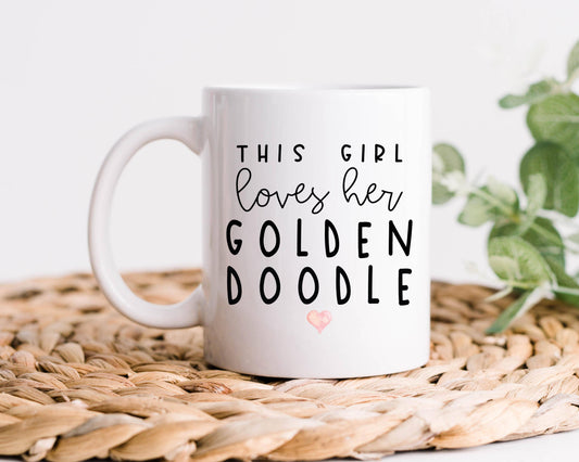 This Girl Loves Her Goldendoodle Coffee Mug,