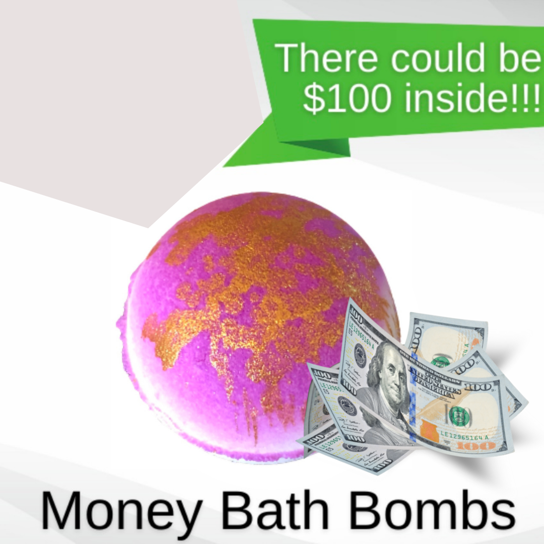 Sugar Plum Fairy C-Note Surprise Money Bath Bomb