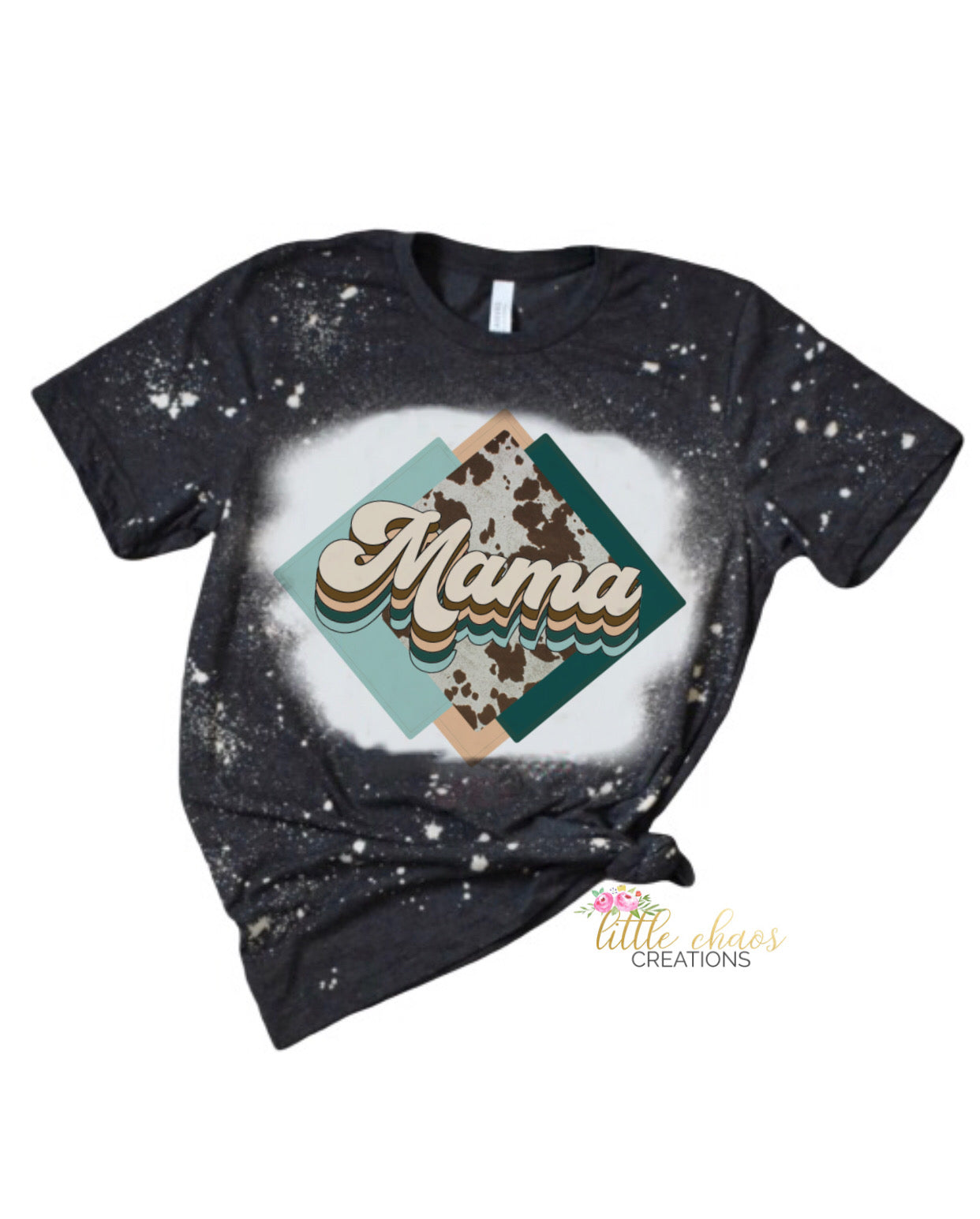 Bleached Cow print Mama