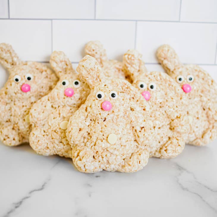 Easter Bunny Rice Crispie Treats