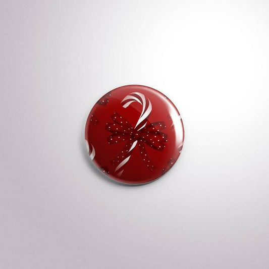 Exchangeable Badge Button - Christmas