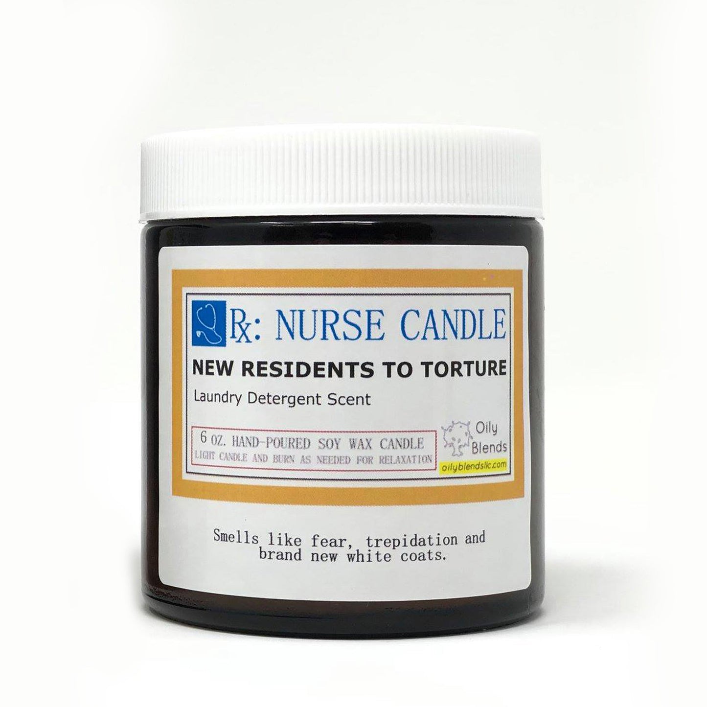 Nurse Candles - 25 Hour Burn Time Soy Wax Candles