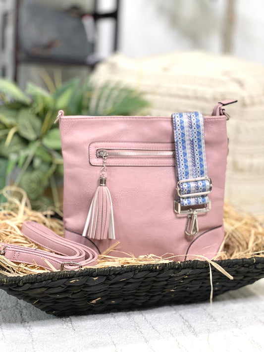 Marion Crossbody in Pink