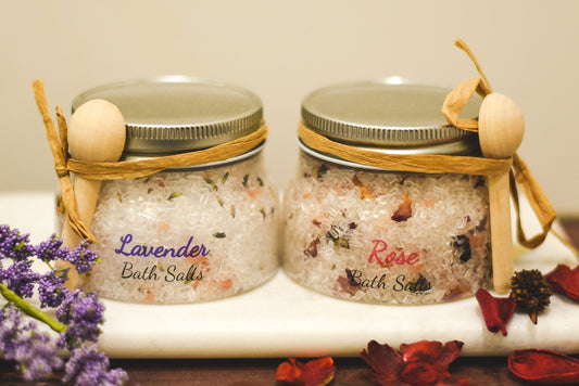 Spa Salts Made With Essential Oils