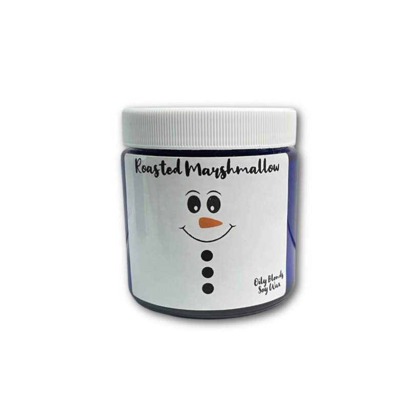 Snowman Christmas Candles Soy Wax 25 Hour Burn Time