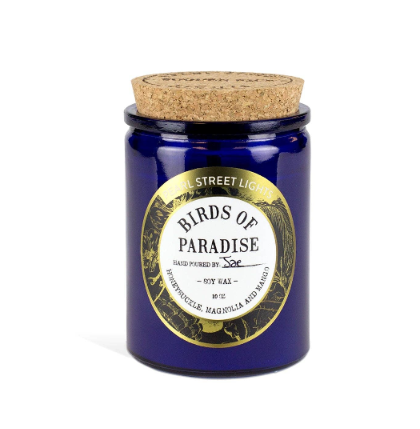 Pearl Street Birds of Paradise Candle