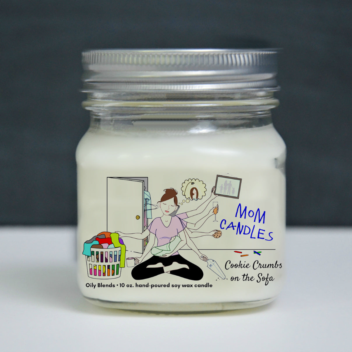 Mom Candles - 50 Hour Burn Time Soy Wax Candles