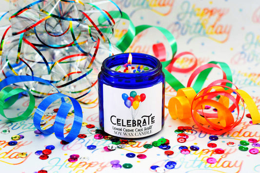 Celebrate - 25 Hour Burn Time Soy Wax Candles