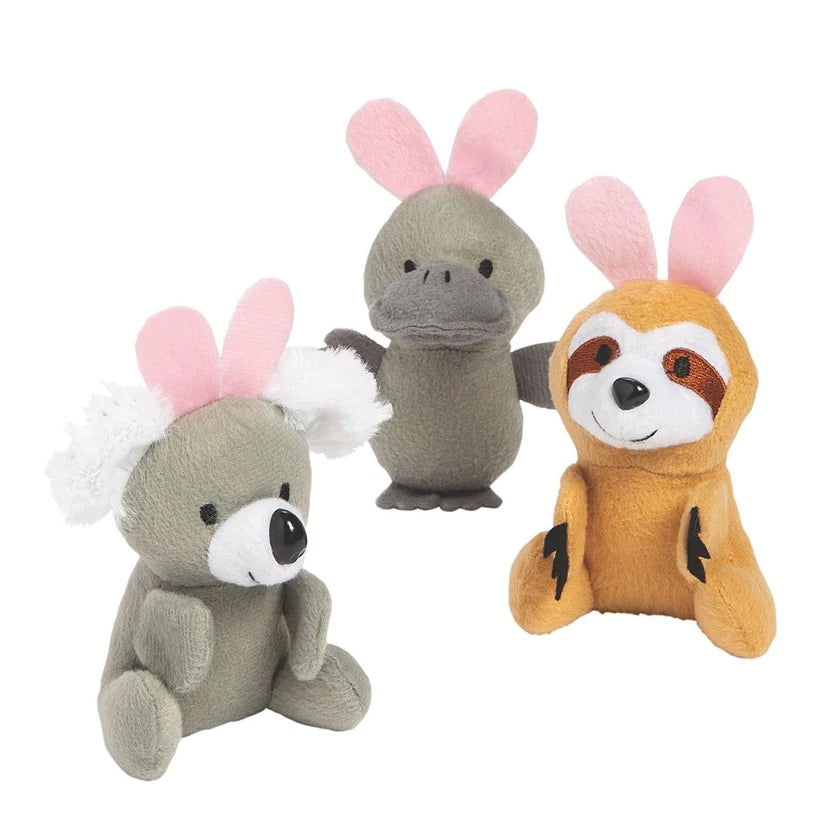 Easter Shower Steamer and Woodland Stuffed Plush Gift Set