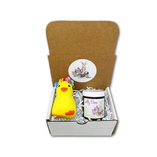 Easter Soy Wax Candles Gift Set With Plush