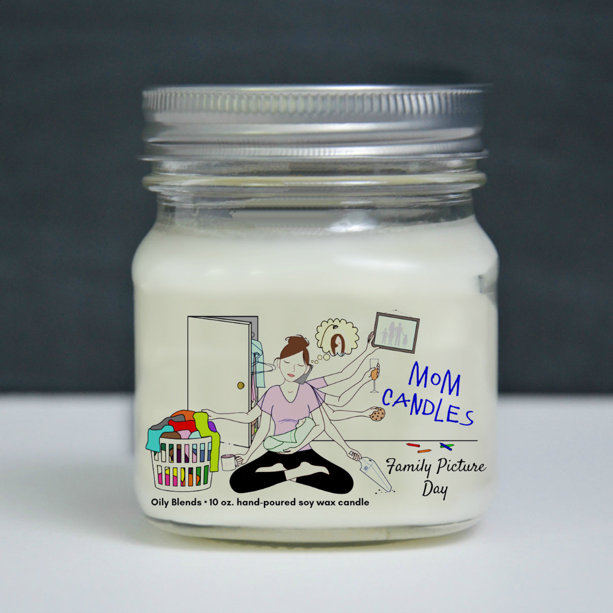 Mom Candles - 50 Hour Burn Time Soy Wax Candles