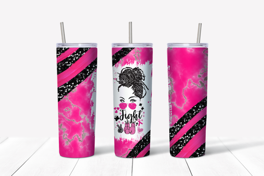 Fight Breast Cancer Gorgeous 20 oz Tumbler