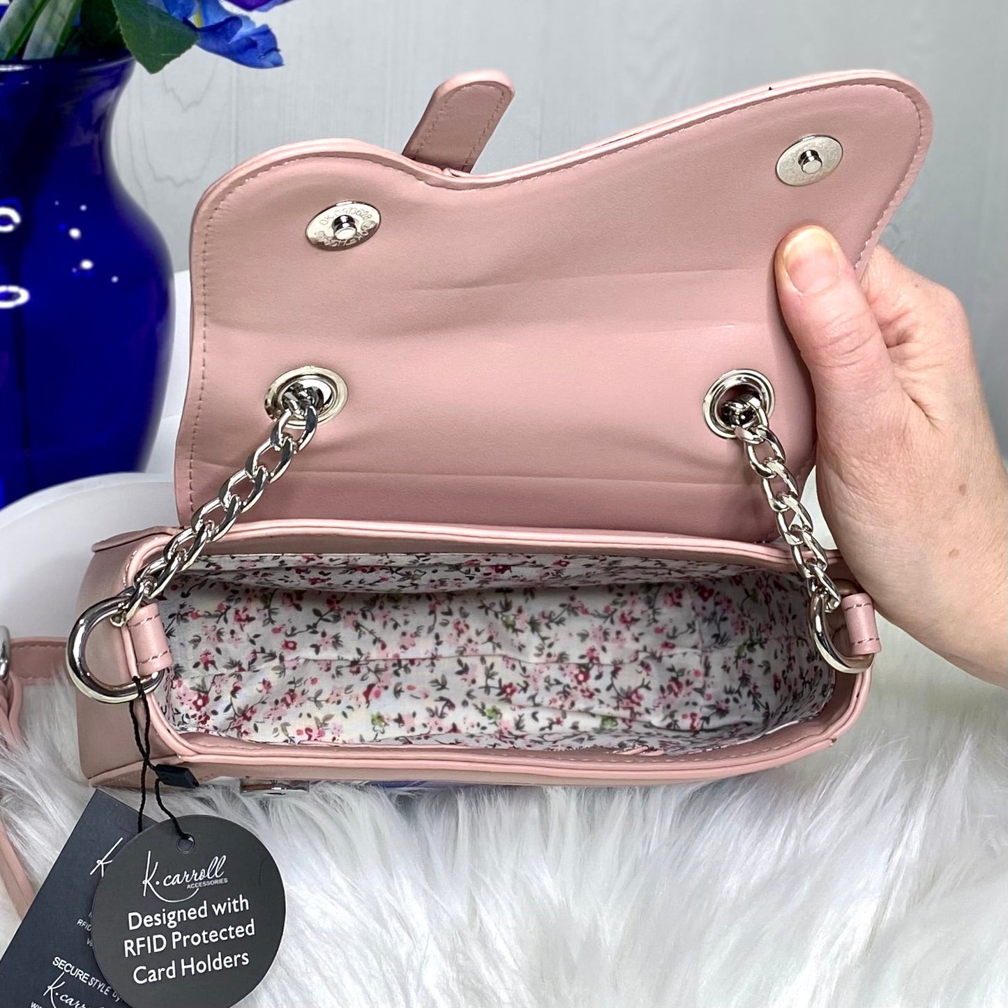 Laurel Crossbody in Pink