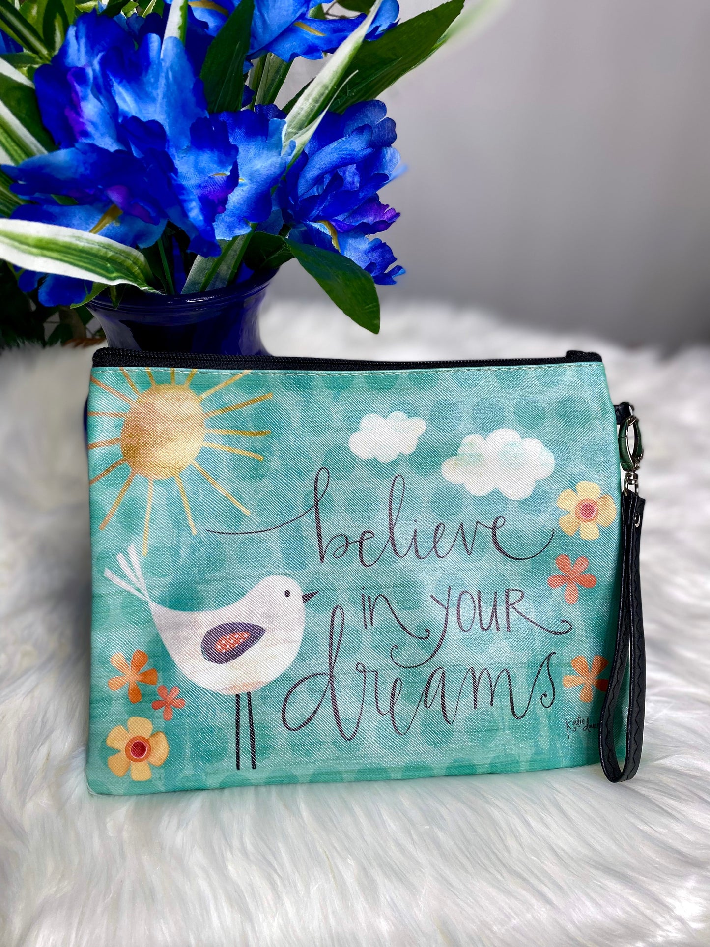 Believe In Your Dreams Makeup Bag