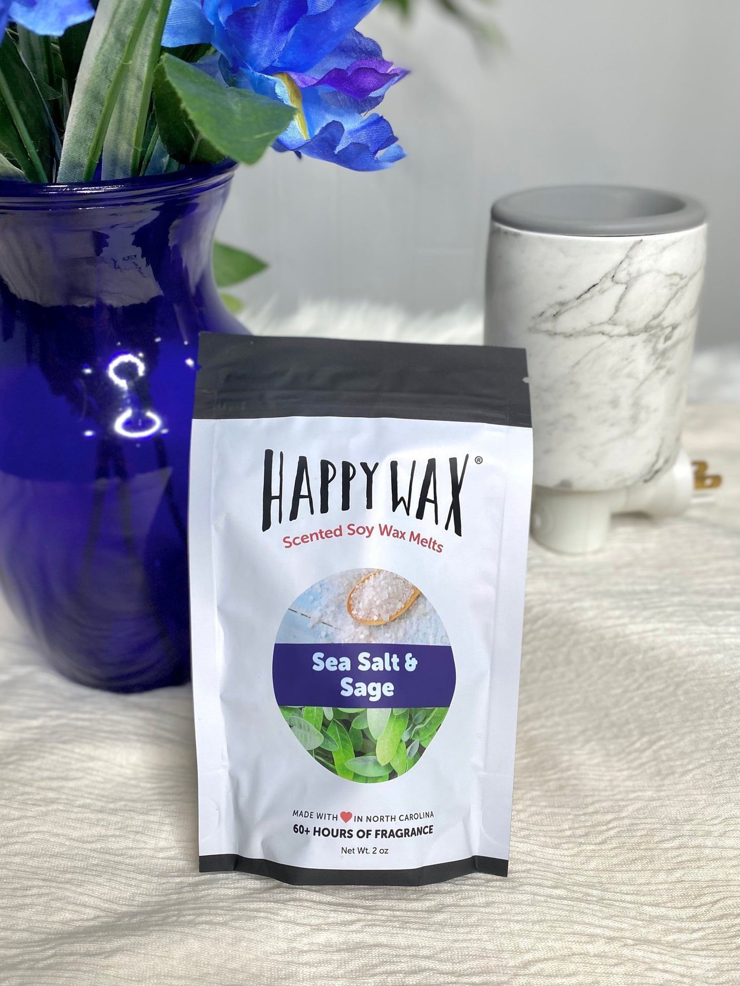 Sea Salt & Sage Wax Melts - Sample Pouch (2 oz)