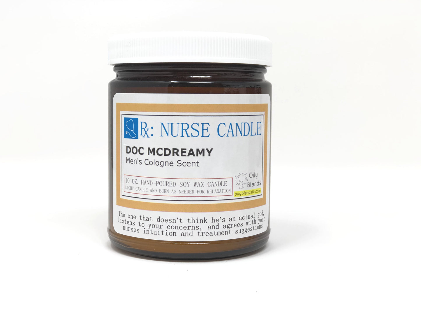 Nurse Candles - 25 Hour Burn Time Soy Wax Candles