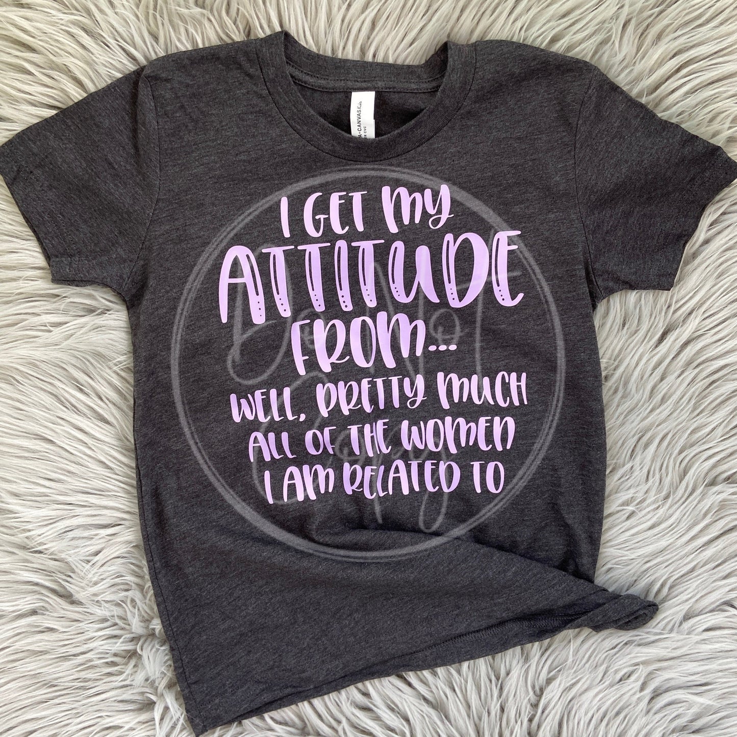 I Get My Attitude From... Youth Tee