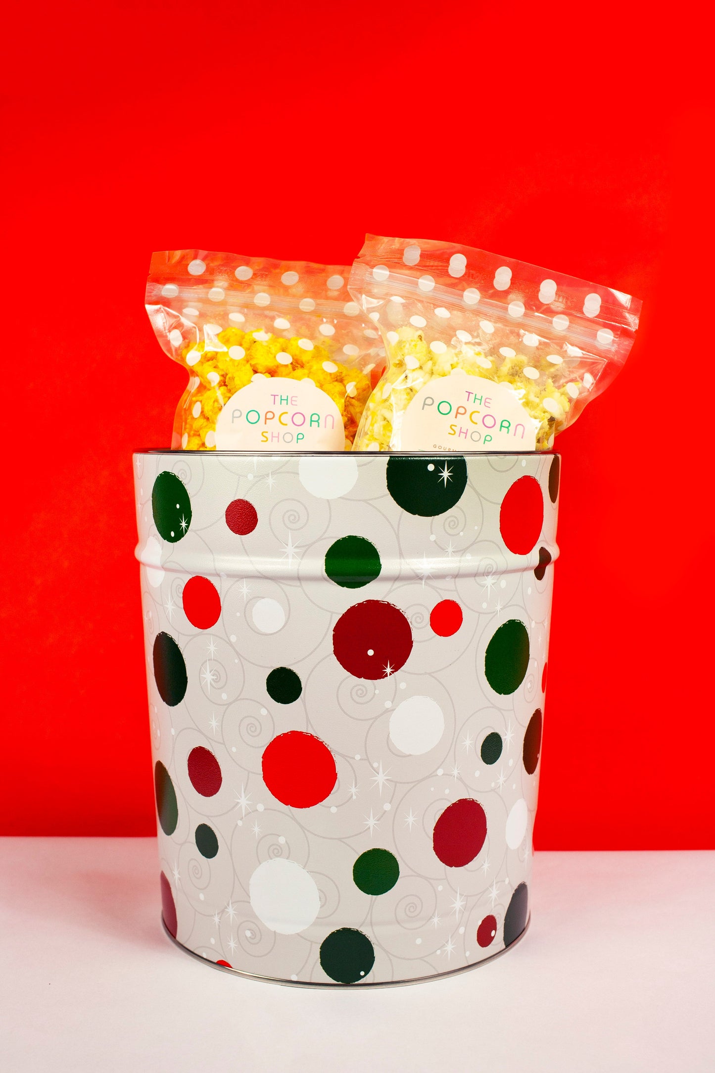 Jolly Polka Dot Tin