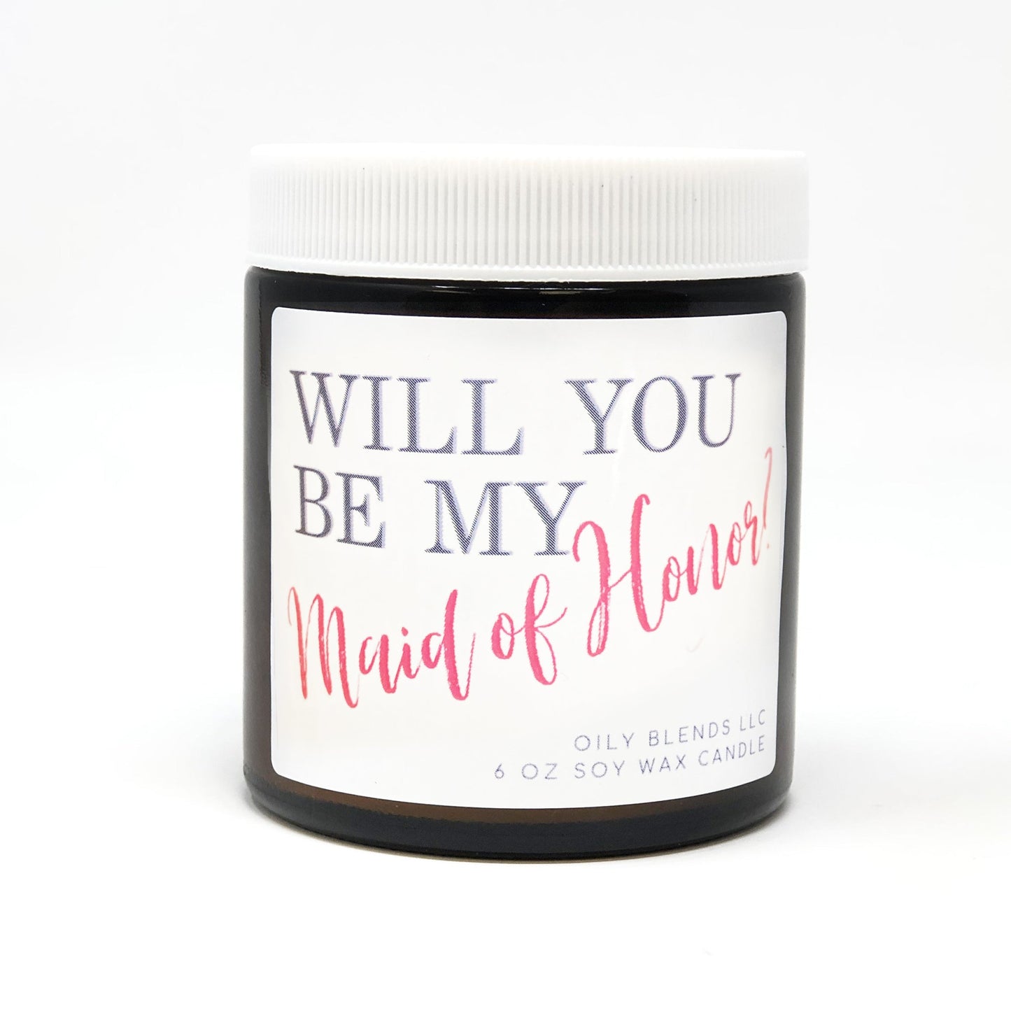 Bridesmaid Candle - 25 Hour Burn Time Soy Wax Candles