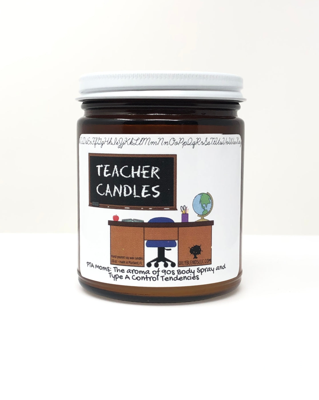 Mini Teacher Candles - 25 Hour Burn Time Soy Wax Candles