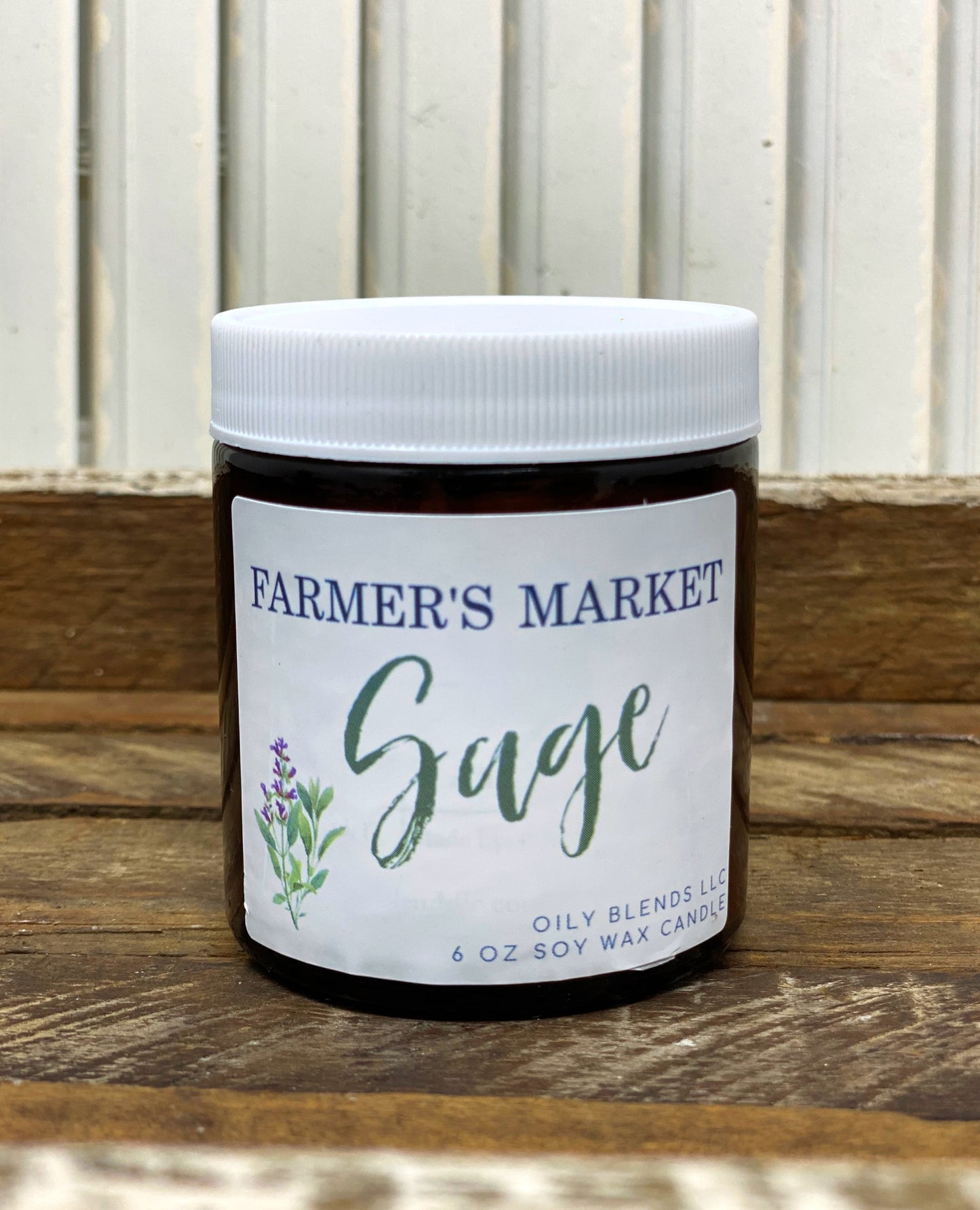 Farmer's Market Candles - 25 Hour Burn Time Soy Wax Candles