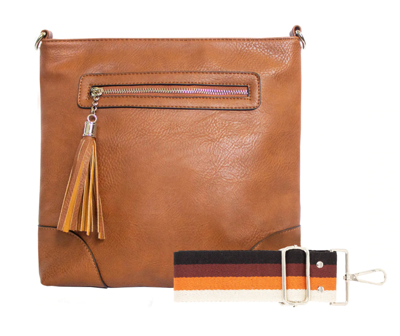 Marion Crossbody in Camel