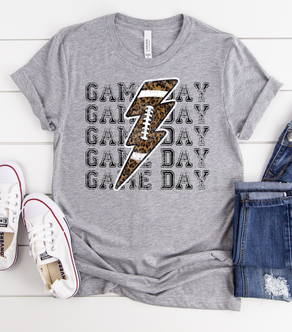 LEOPARD FOOTBALL Game Day TEE