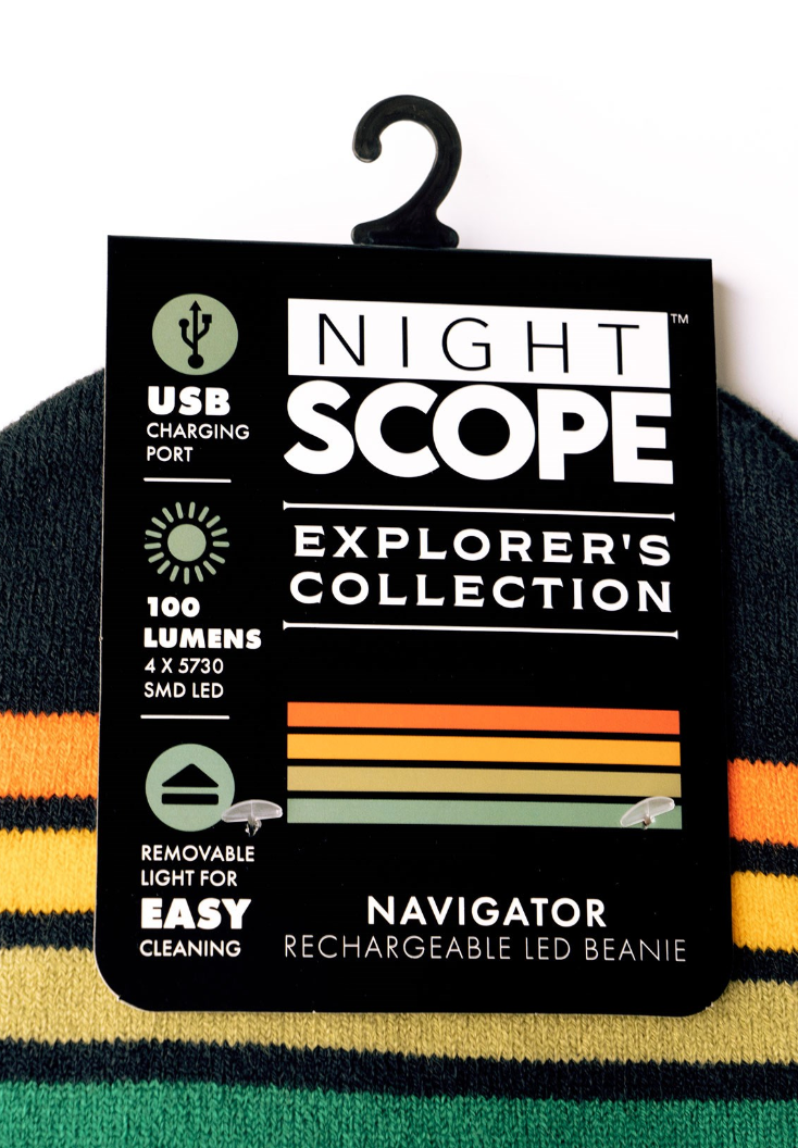 Night Scope LED Beanie - Camo