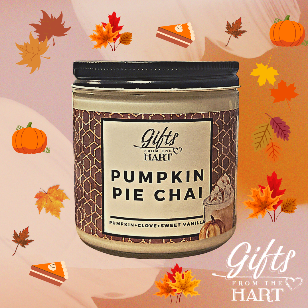 Pumpkin Pie Chai 12oz. Soy Jar Candle