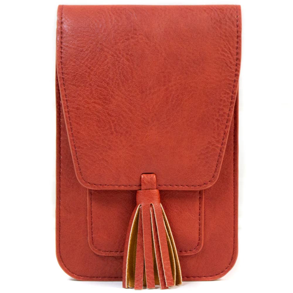 Harper Crossbody in Burnt Orange