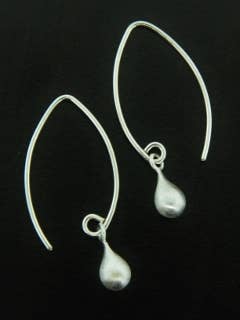 Marquis Droplet in Sterling Silver