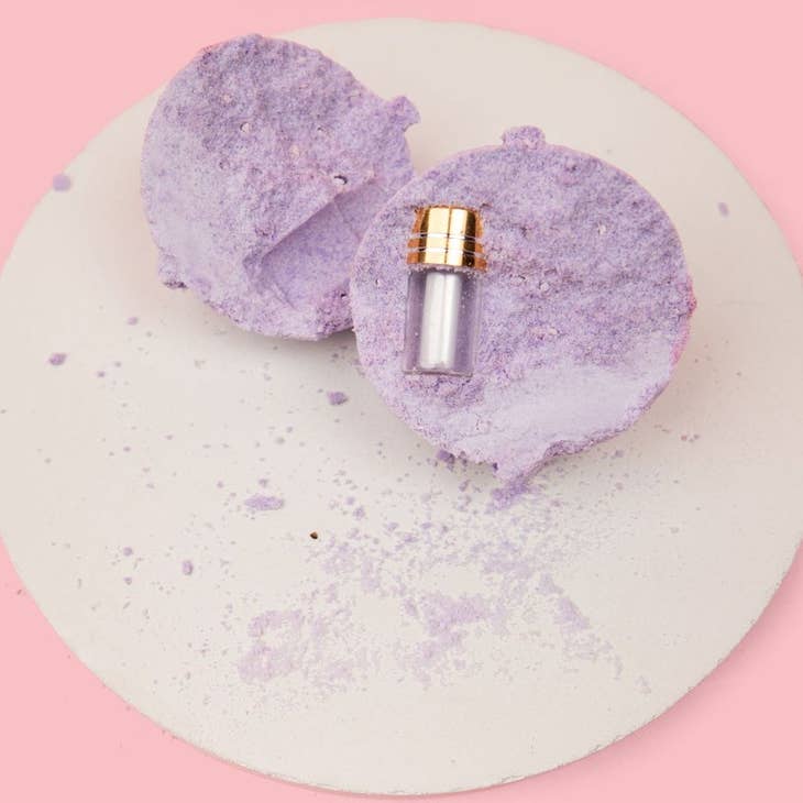 Love Spell Luxury Bath Bomb + Genuine Diamond