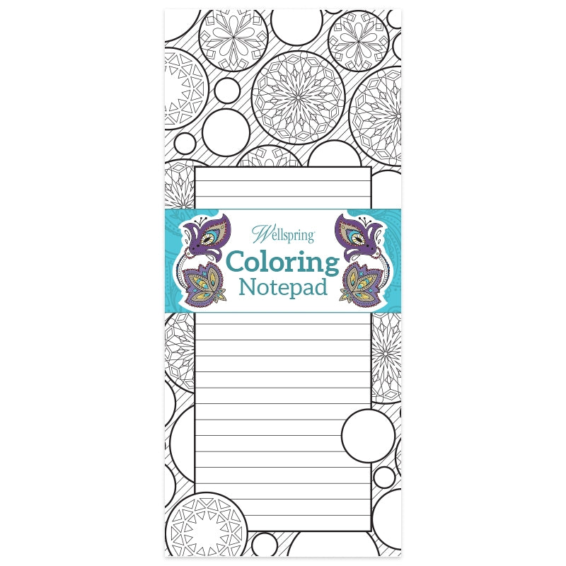 Kaleidoscope Coloring Notepad