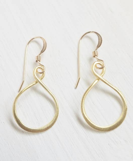 Eternity Earrings in Gold