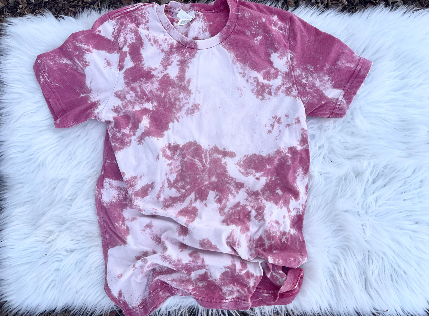 Berry Acid Washed Tshirt