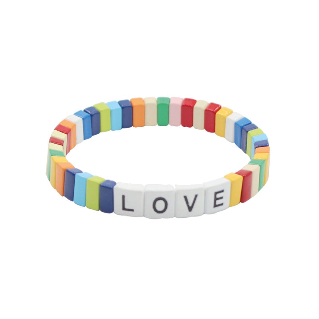 ClaudiaG True Love Tile Bracelet